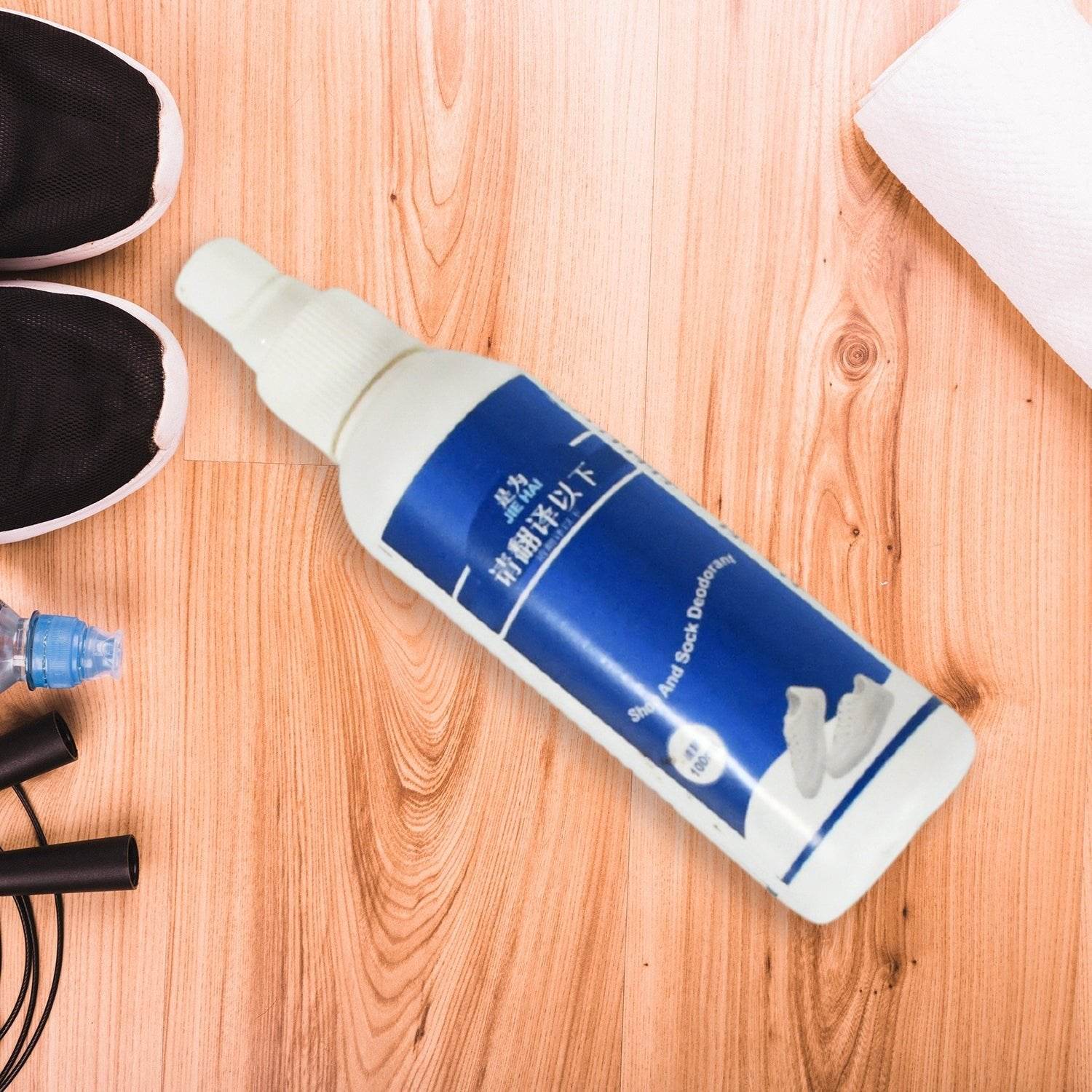 Deodorant Spray for Shoes & Socks, Shoe Deodorizer Spray, Shoe Odor Eliminator Spray, Sneaker & Shoe Deodorant, Freshness for Work Shoes, Safety Shoes, Sports Shoes & More (100 ML) - infinityexculsivestore.com