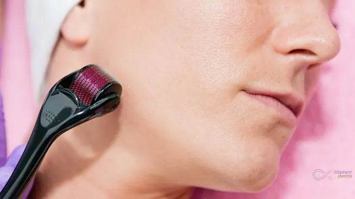 Derma Roller Anti Ageing and Facial Scrubs & Polishes Scar Removal Hair Regrowth - infinityexculsivestore.com
