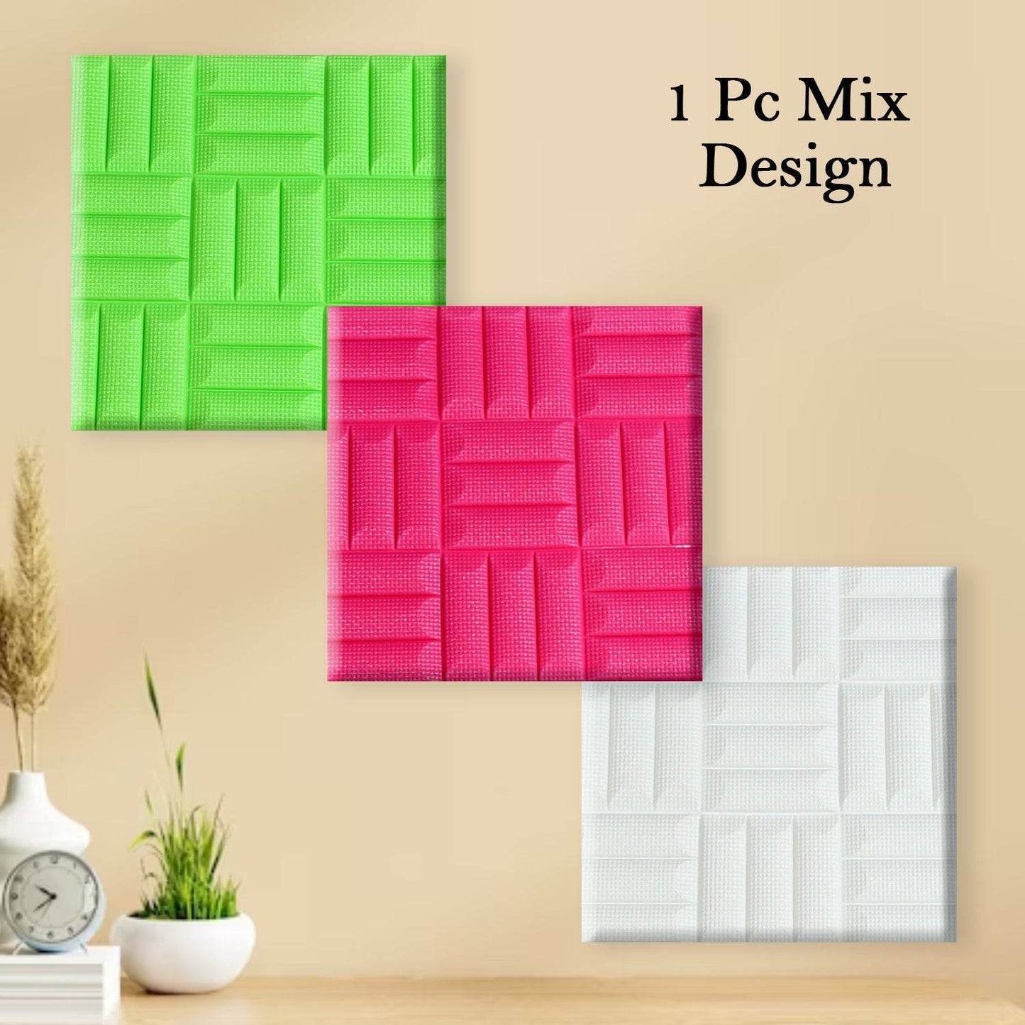 Design Wallpaper 3D Foam Wallpaper Sticker Panels I Ceiling Wallpaper For Living Room Bedroom I Furniture, Door I Foam Tiles - infinityexculsivestore.com