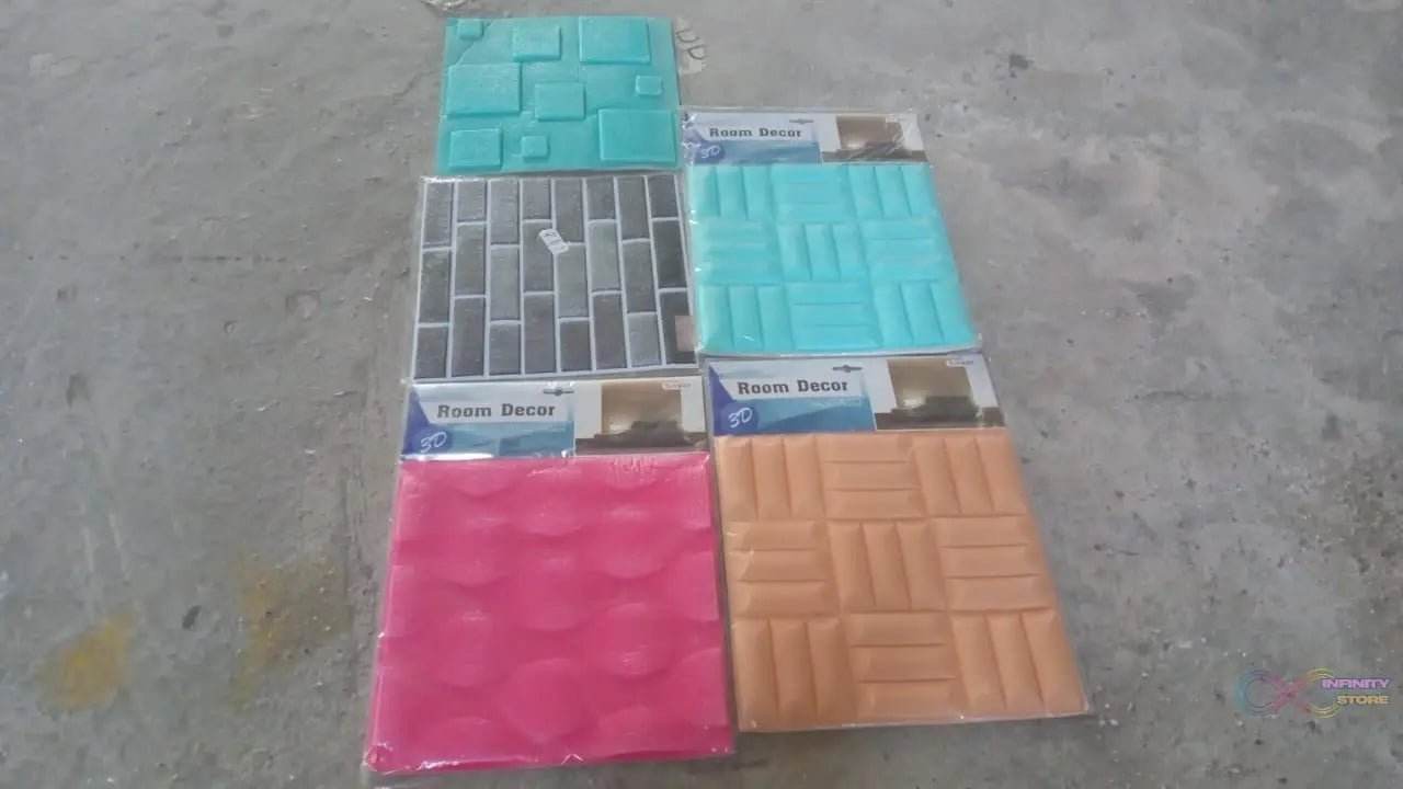 Design Wallpaper 3D Foam Wallpaper Sticker Panels I Ceiling Wallpaper For Living Room Bedroom I Furniture, Door I Foam Tiles - infinityexculsivestore.com