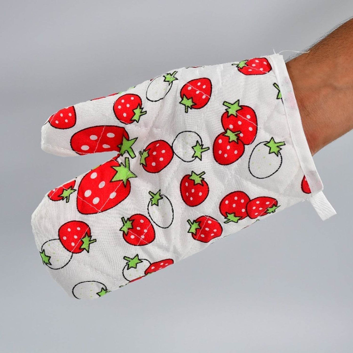 Designer Multicoloured Oven Mitt and Pot Holder - infinityexculsivestore.com