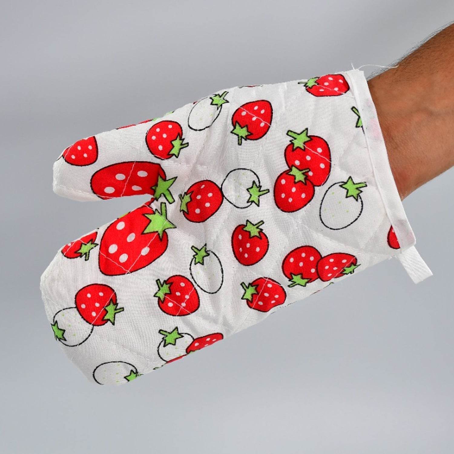 Designer Multicoloured Oven Mitt and Pot Holder - infinityexculsivestore.com