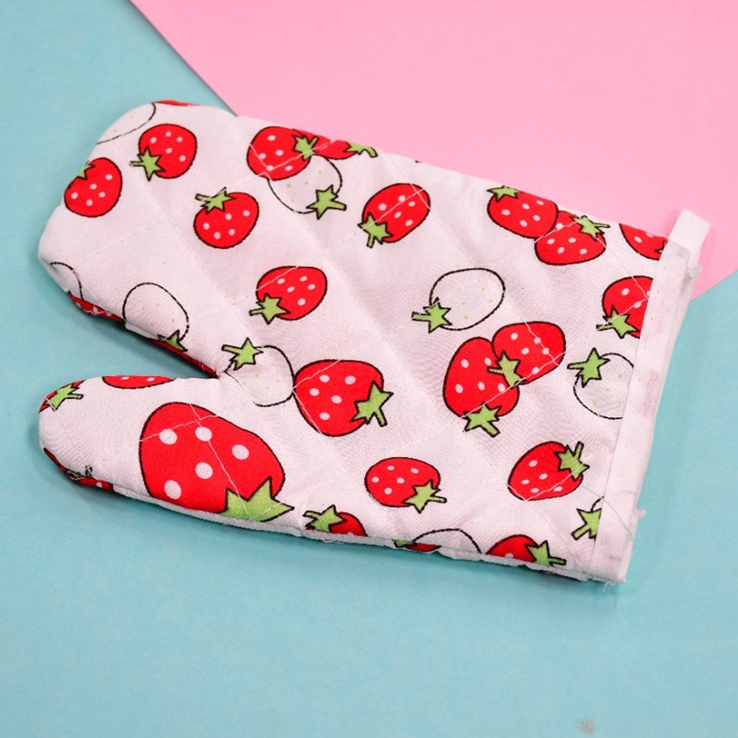 Designer Multicoloured Oven Mitt and Pot Holder - infinityexculsivestore.com