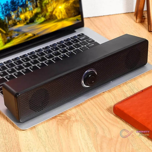 Desktop, Computer Speaker, Wired Plug and Play USB Powered Speaker (1 Pc) - infinityexculsivestore.com