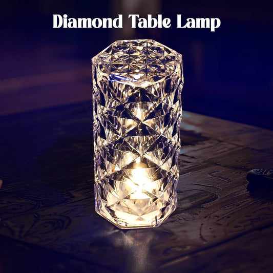 Diamond table lamp Candles for Home Decoration, Crystal Candle Lights - infinityexculsivestore.com