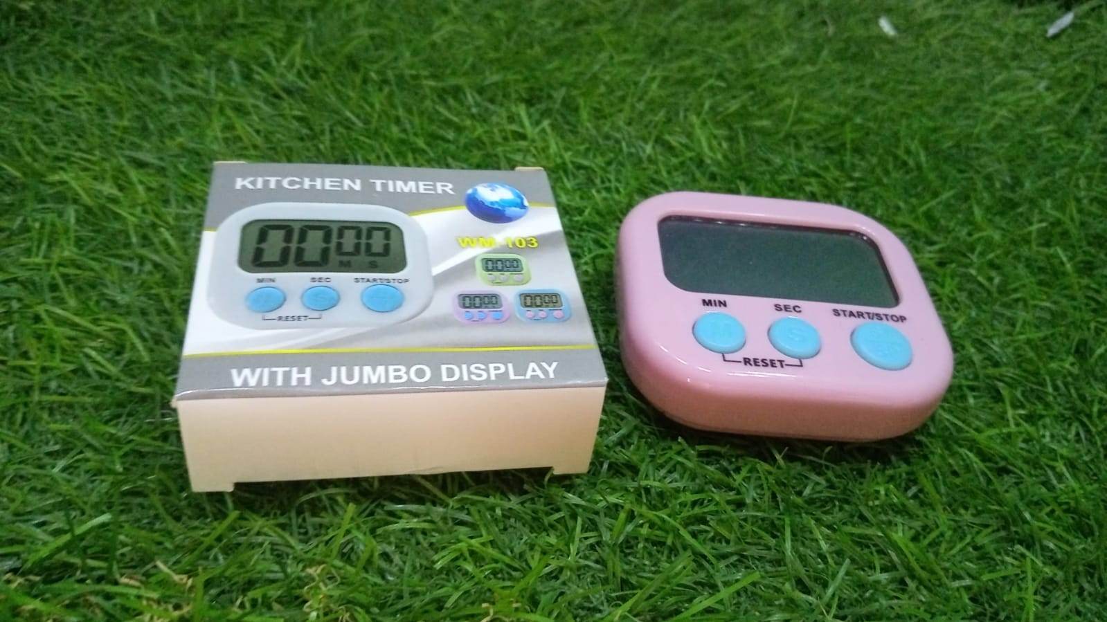 Digital Kitchen Timer Clear Big Digits 0-99 Min for Cooking Office Clock - infinityexculsivestore.com