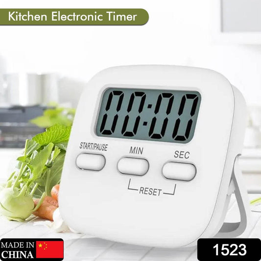 Digital Kitchen Timer with Alarm | Stop Watch Timer for Kitchen | Kitchen Timer with Magnetic Stand |Timer Clock for Study - infinityexculsivestore.com