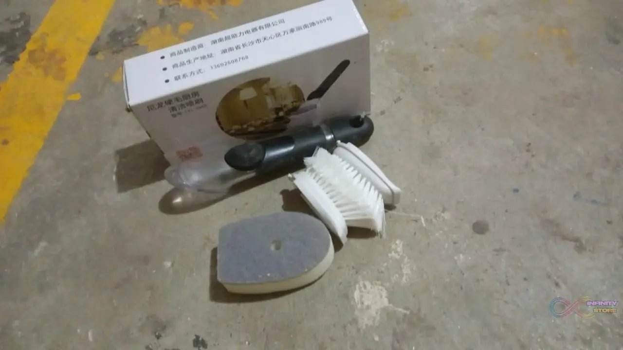 Dish Scrubber with Soap Dispenser, Soap Dispensing Dish Brush Set (1 Set) - infinityexculsivestore.com