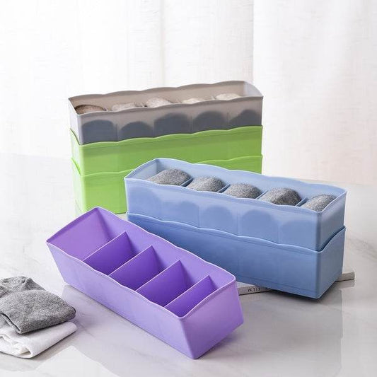 Dividers Tray Organizer Clear Plastic Bead Storage Tray (Multicolour) - infinityexculsivestore.com