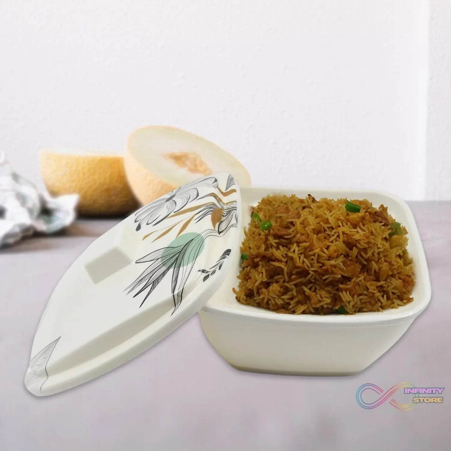 Divine lunch Tableware, Dinner Set (11 Pcs Set) - infinityexculsivestore.com