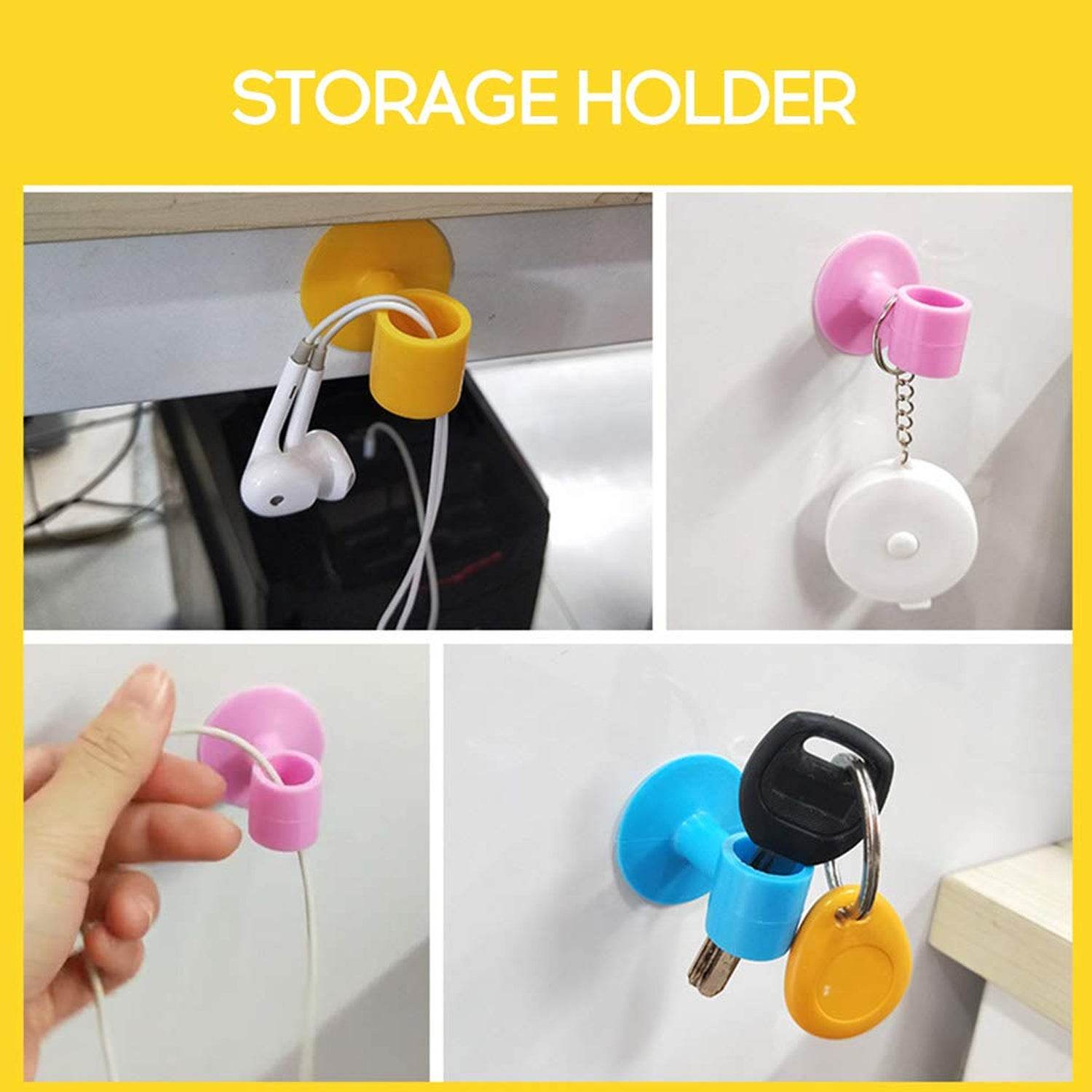 Door Stopper Mini Anti-Collision Silicone Door Handle Crash Pad - infinityexculsivestore.com