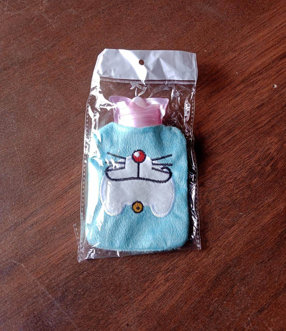 Doremon Cartoon Small Hot Water Bag with Cover for Pain Relief - infinityexculsivestore.com