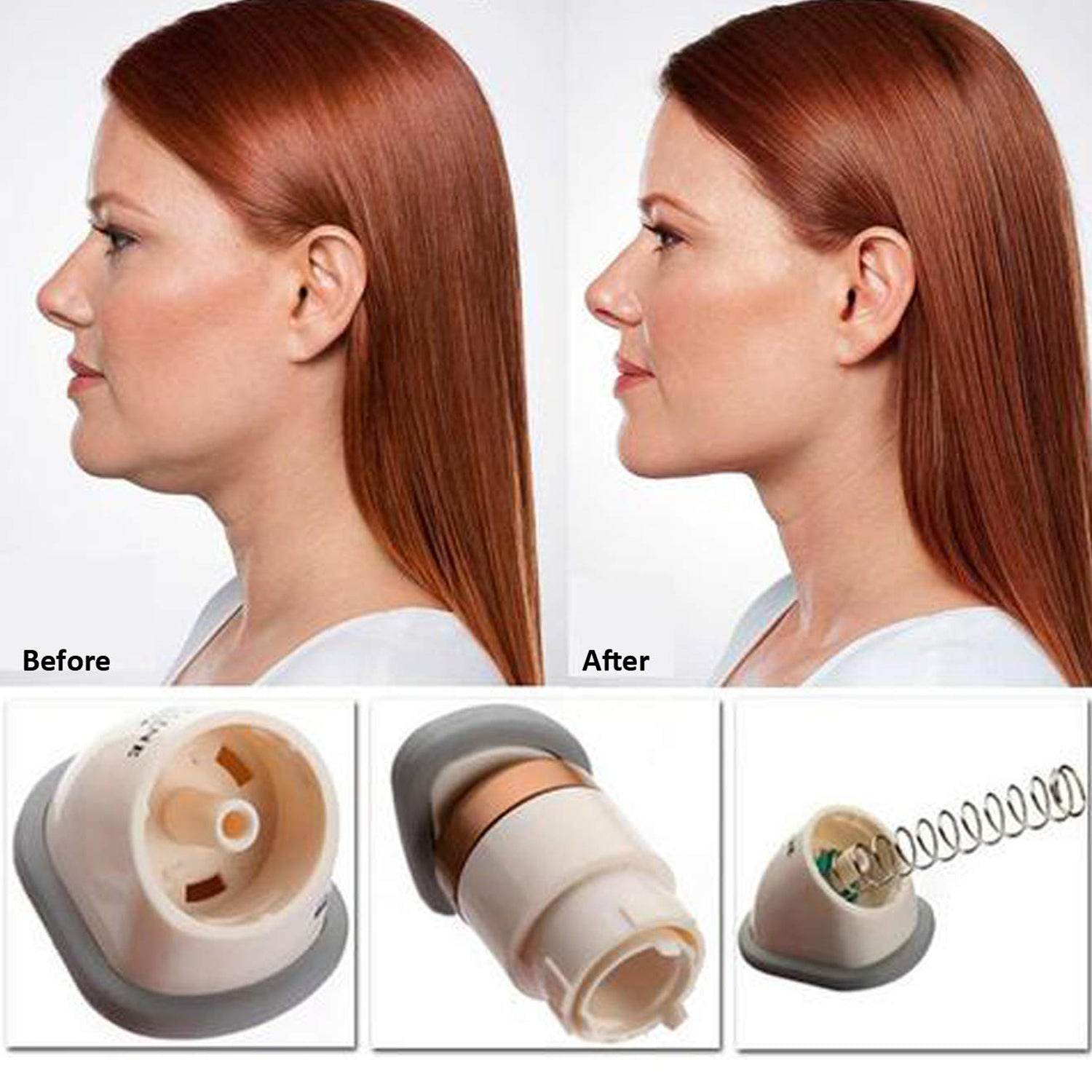 Double Chin Up Massager & Jawline Exerciser (1 Pc) - infinityexculsivestore.com