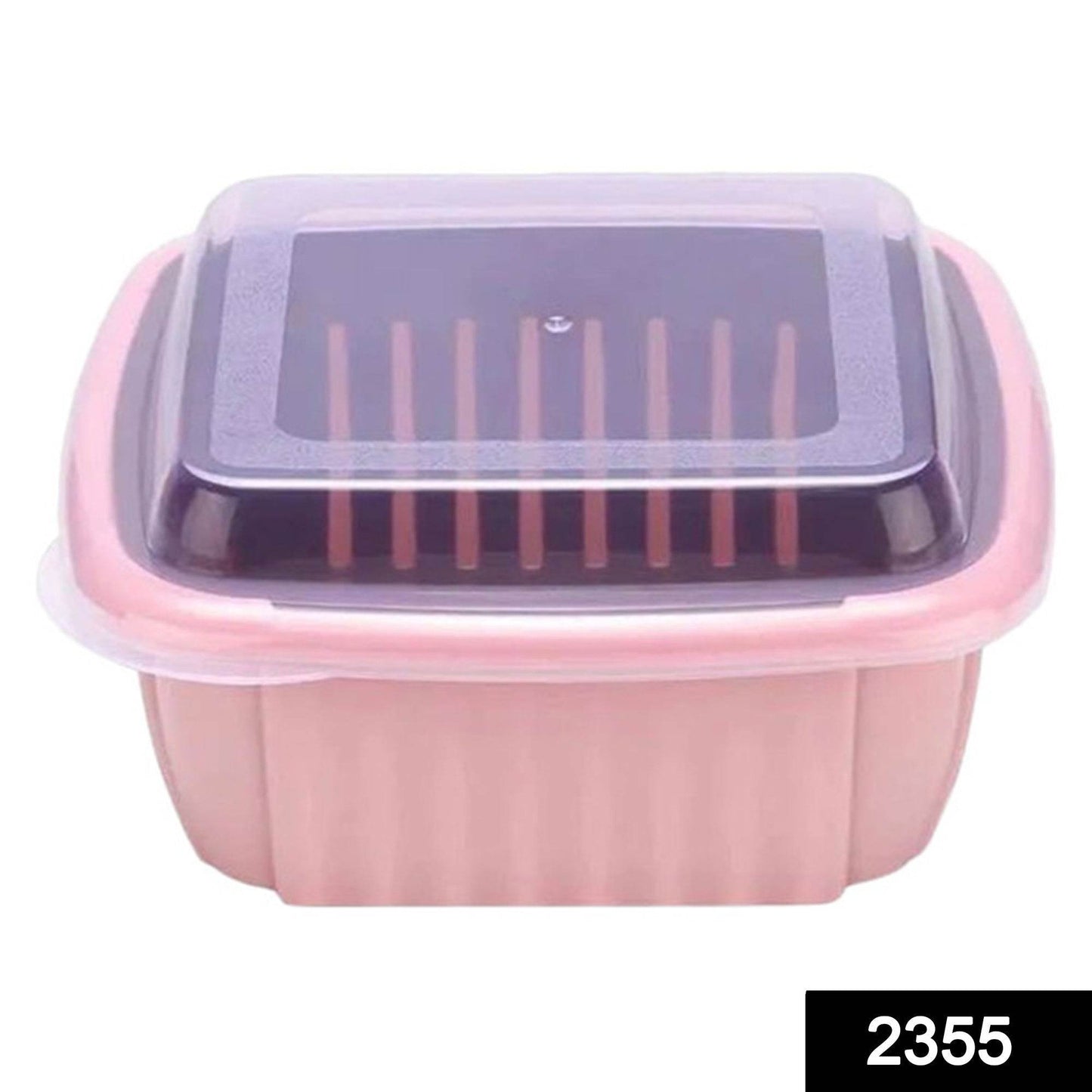 Double Layer Food Drainer Washing Basket with Collapsible Strainers Colander - infinityexculsivestore.com