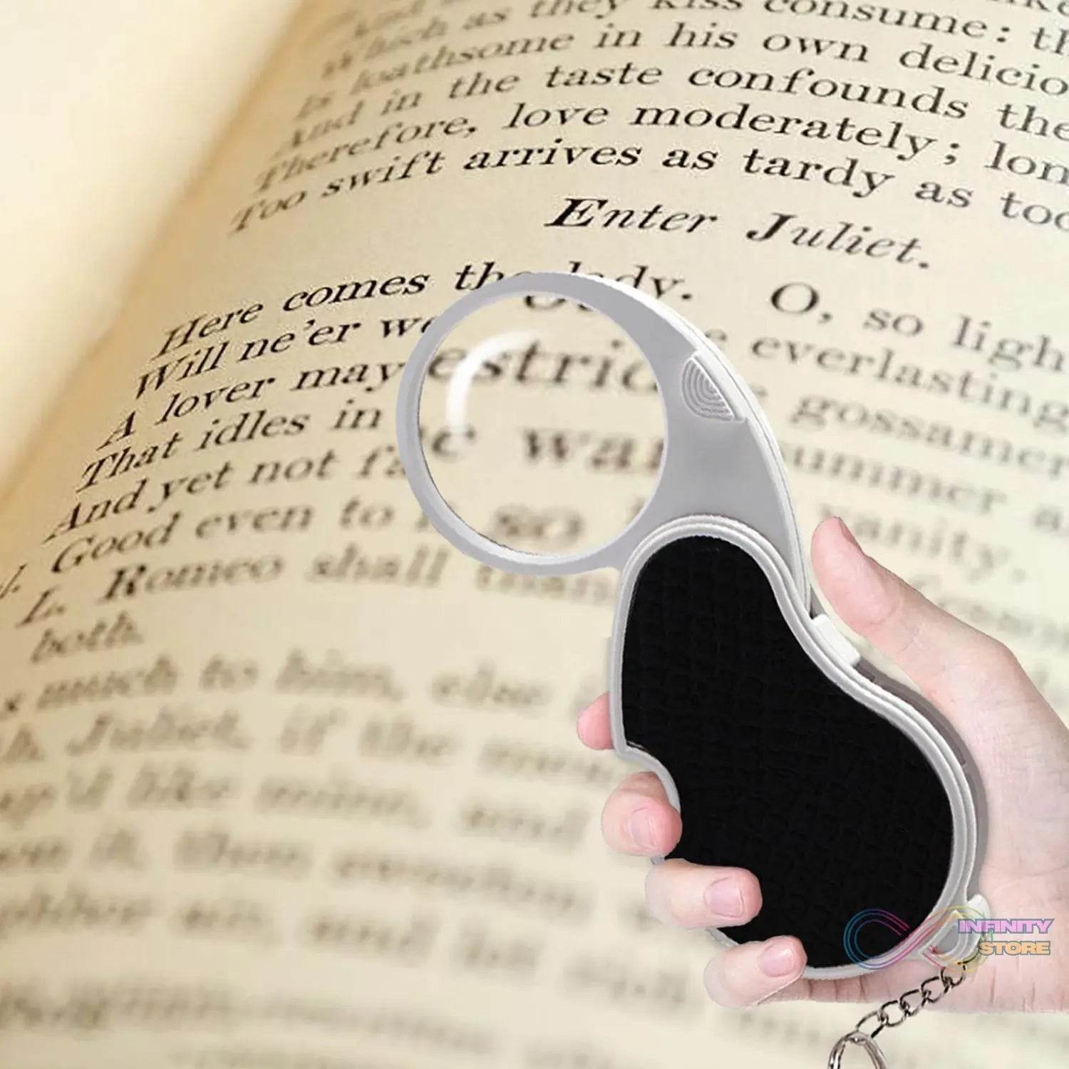 Double-Magnification Led Magnifiers with Light (1 Pc / Big) - infinityexculsivestore.com