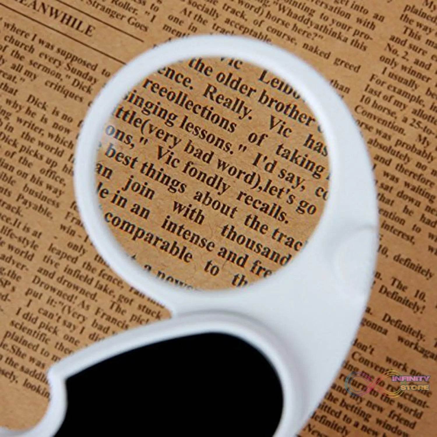 Double-Magnification Led Magnifiers with Light (1 Pc / Big) - infinityexculsivestore.com