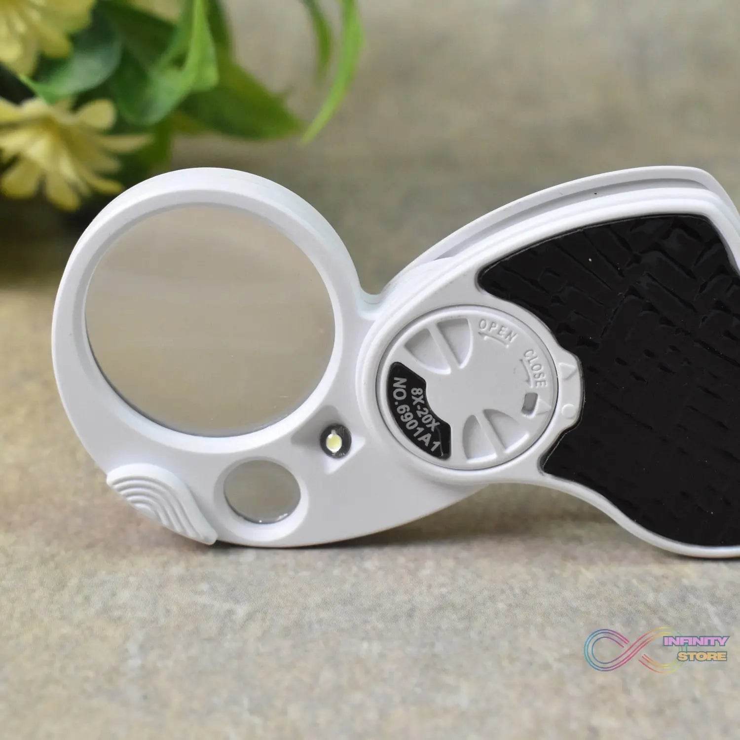 Double-Magnification Led Magnifiers with Light (1 Pc / Small) - infinityexculsivestore.com