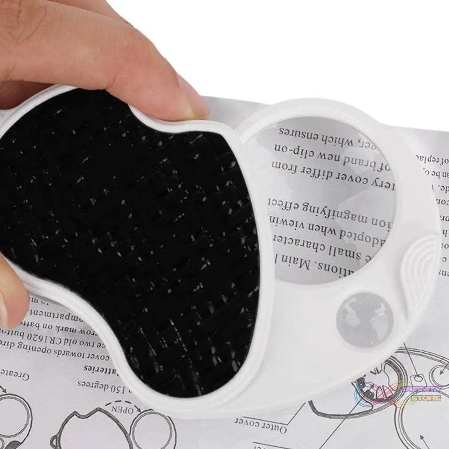 Double-Magnification Led Magnifiers with Light (1 Pc / Small) - infinityexculsivestore.com