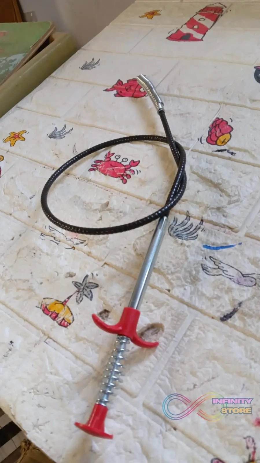 Drain Block Remover (90cm): Cleaning Tool for Pipes, Clogged Drains - infinityexculsivestore.com