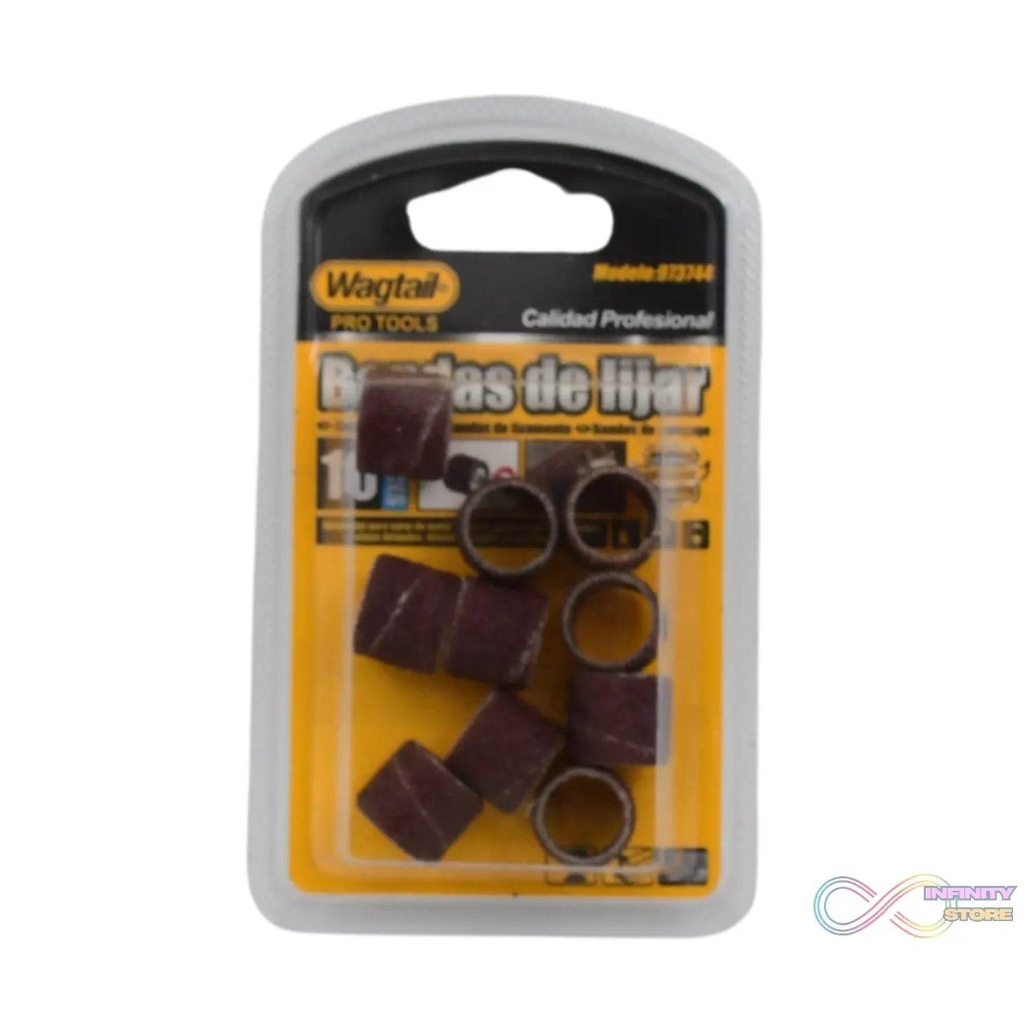 Drum Polishing Kit, Drum Sanding Sleeves Widely Used (10 Pcs Set) - infinityexculsivestore.com