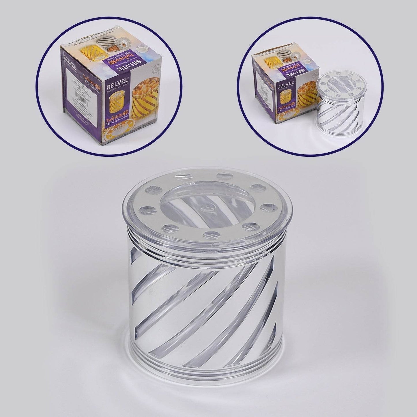 Dry Fruit Container , Storage Airtight Container For home & kitchen Use ( 750 ML ) - infinityexculsivestore.com