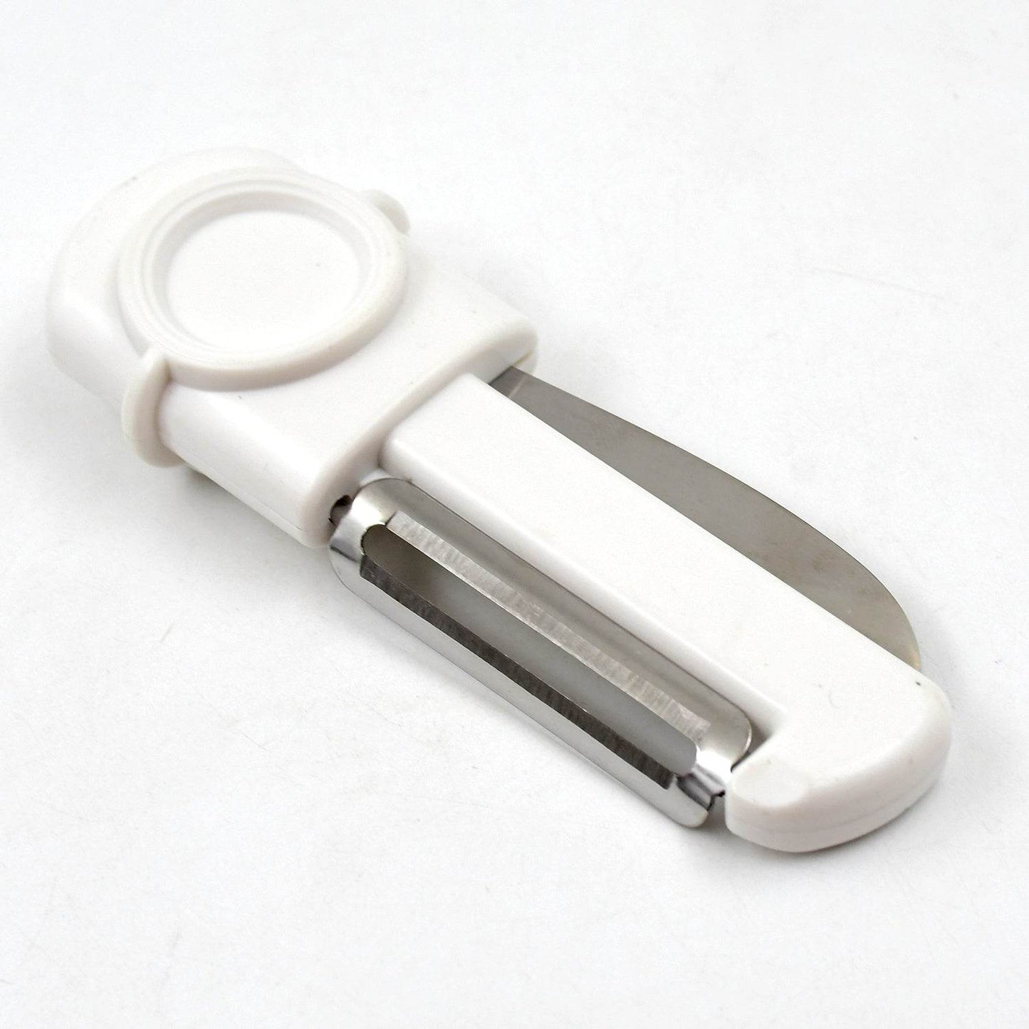 Dual-Use Knife and Peeler, 2-in-1 Stainless Steel Blades Wiith case (1 Pc) - infinityexculsivestore.com