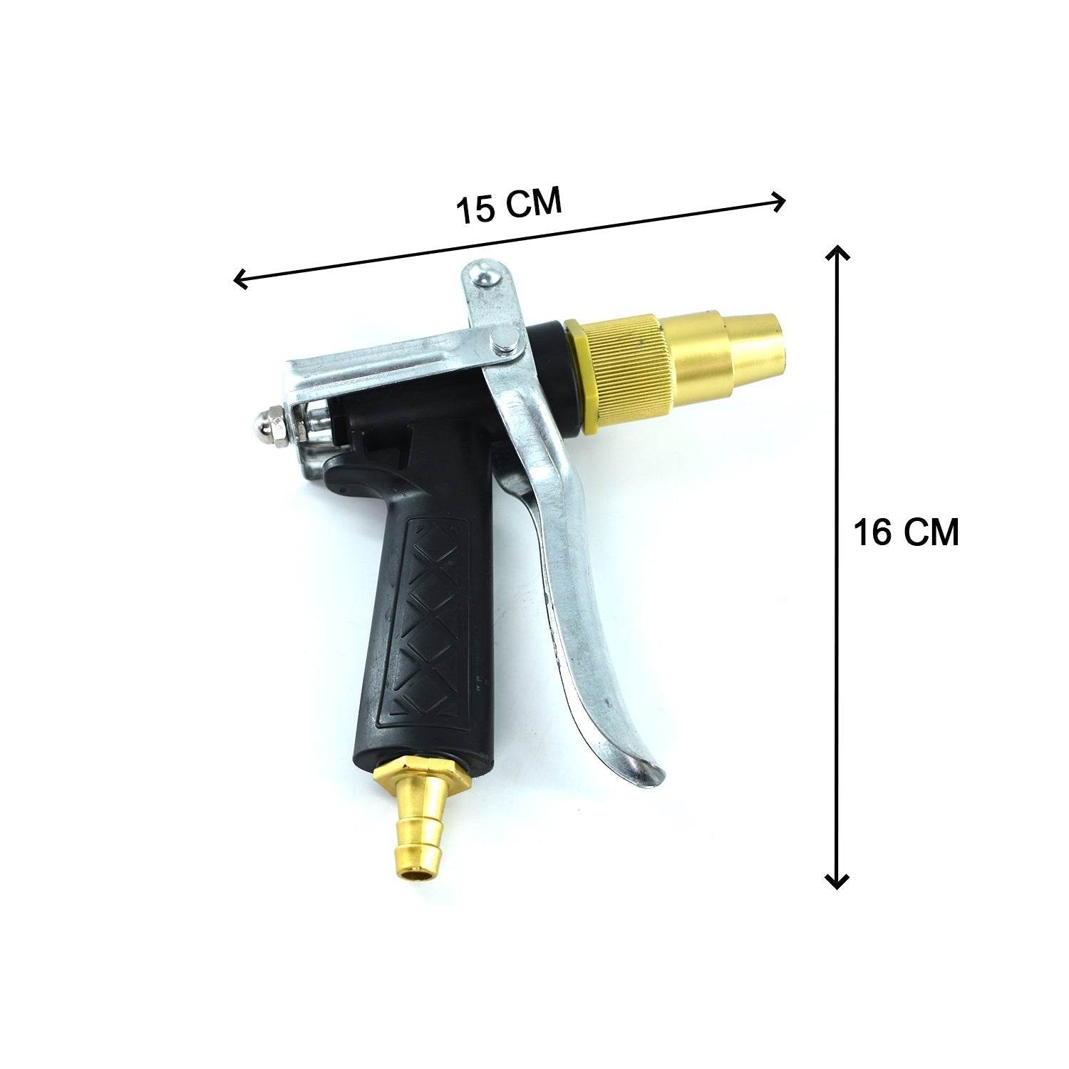 Durable Gold Color Trigger Hose Nozzle Water Lever Spray - infinityexculsivestore.com