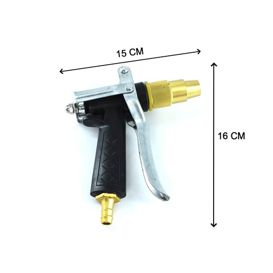 Durable Gold Color Trigger Hose Nozzle Water Lever Spray - infinityexculsivestore.com