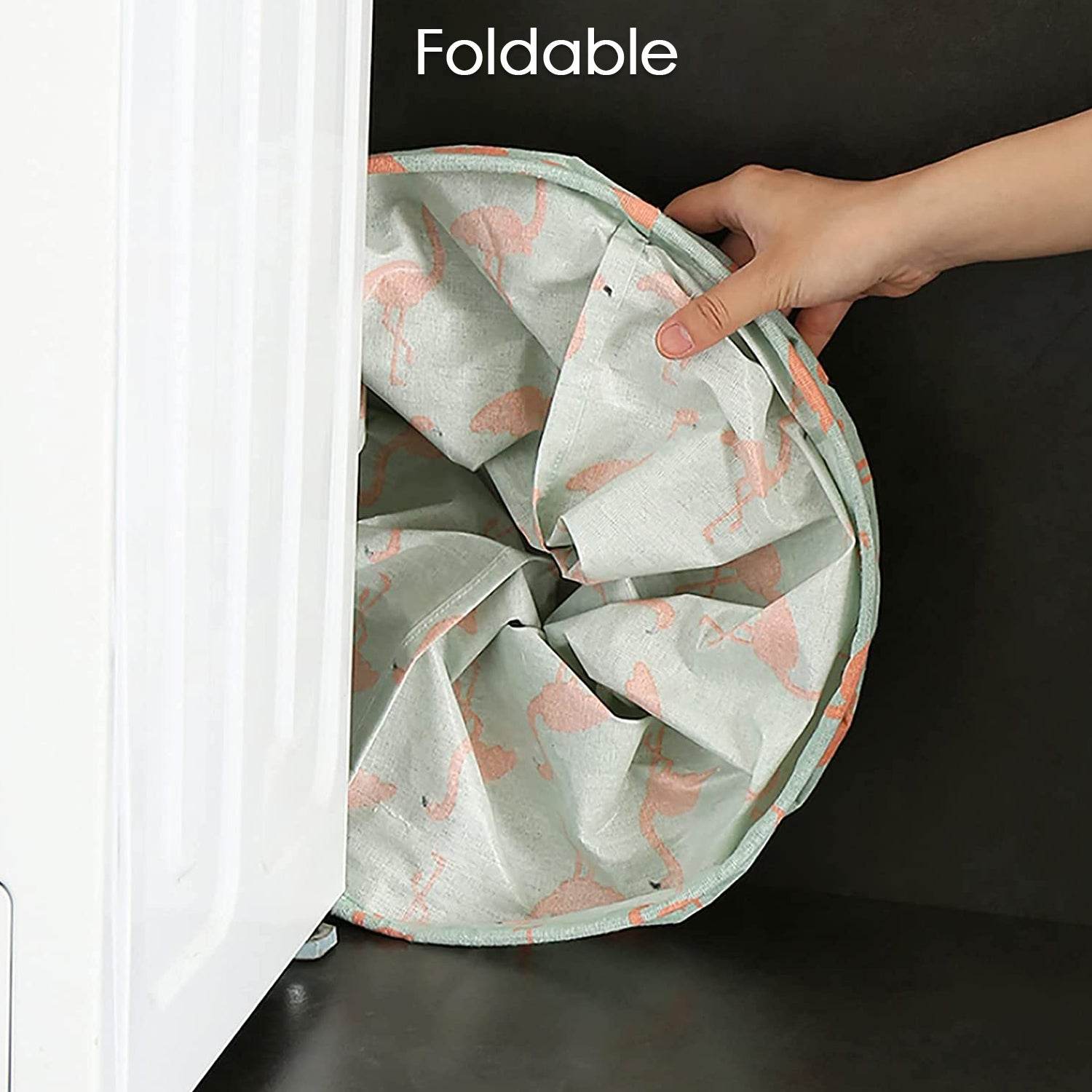 Durable and Collapsible Laundry storage Bag with Handles Clothes & Toys Storage Foldable Laundry Bag for Dirty Clothes. - infinityexculsivestore.com