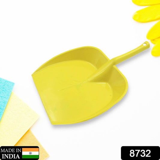 Dustpan with Long Handle, Dust Collection Dust Pan Tray for Kitchen, Home, Office, Bathroom Etc (1 Pc / Multicolor ) - infinityexculsivestore.com
