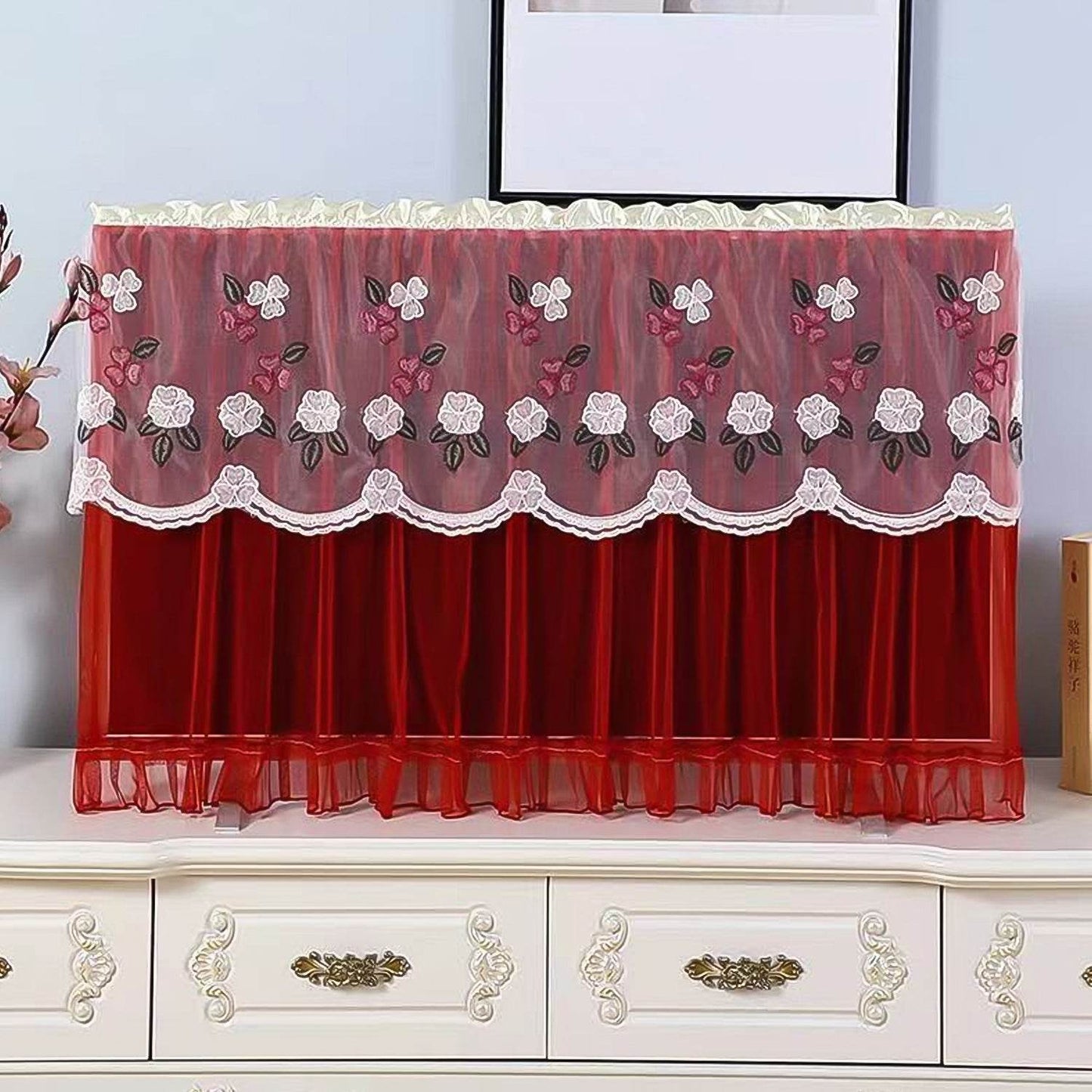 Dustproof Cover For Indoor, TV Screen Protector Cloth Cover (42 Inch / Mix Color) - infinityexculsivestore.com