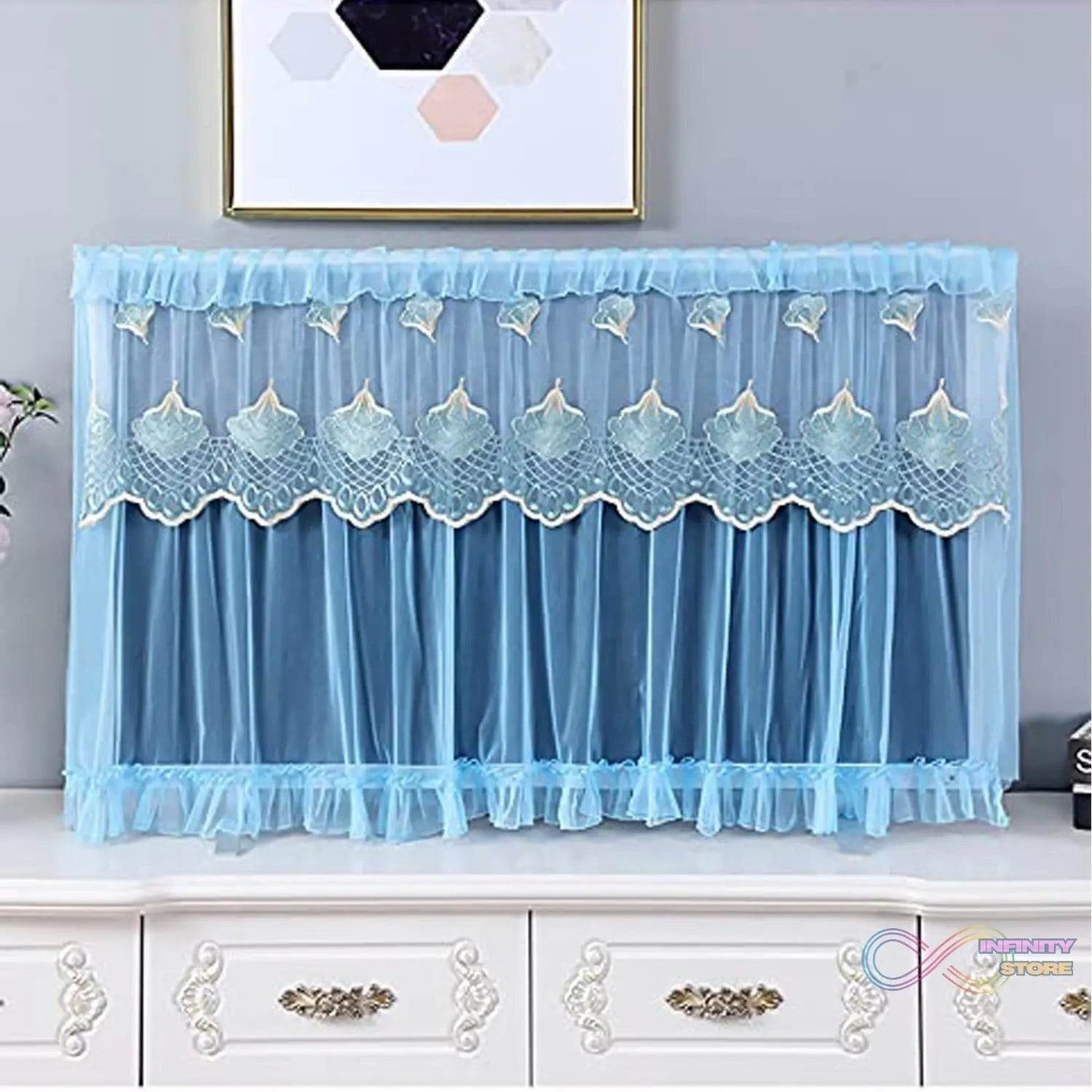 Dustproof Cover for Indoor, TV Screen Protector Cloth Cover (55 Inch) - infinityexculsivestore.com