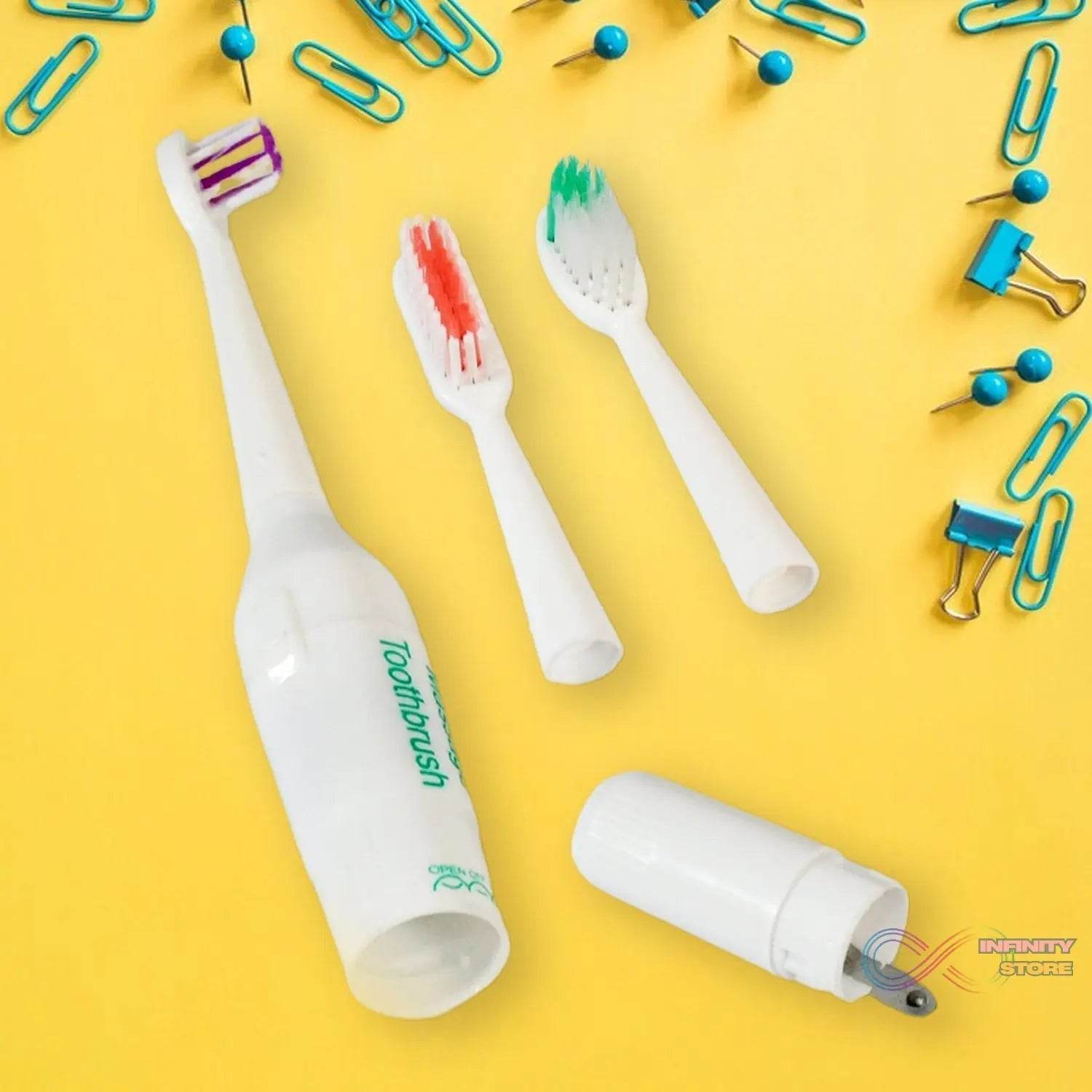 ELECTRIC TOOTHBRUSH FOR ADULTS AND TEENS, ELECTRIC TOOTHBRUSH BATTERY OPERATED DEEP CLEANSING TOOTHBRUSH (Battery Not included) - infinityexculsivestore.com