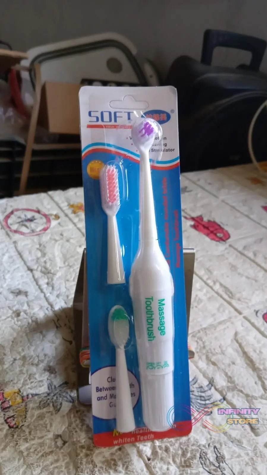 ELECTRIC TOOTHBRUSH FOR ADULTS AND TEENS, ELECTRIC TOOTHBRUSH BATTERY OPERATED DEEP CLEANSING TOOTHBRUSH (Battery Not included) - infinityexculsivestore.com