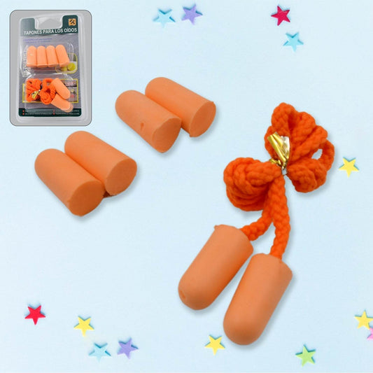 Earplugs Soft Foam Earplugs Sleeping Noise Cancelling for Hearing Protection (3 Pairs) - infinityexculsivestore.com