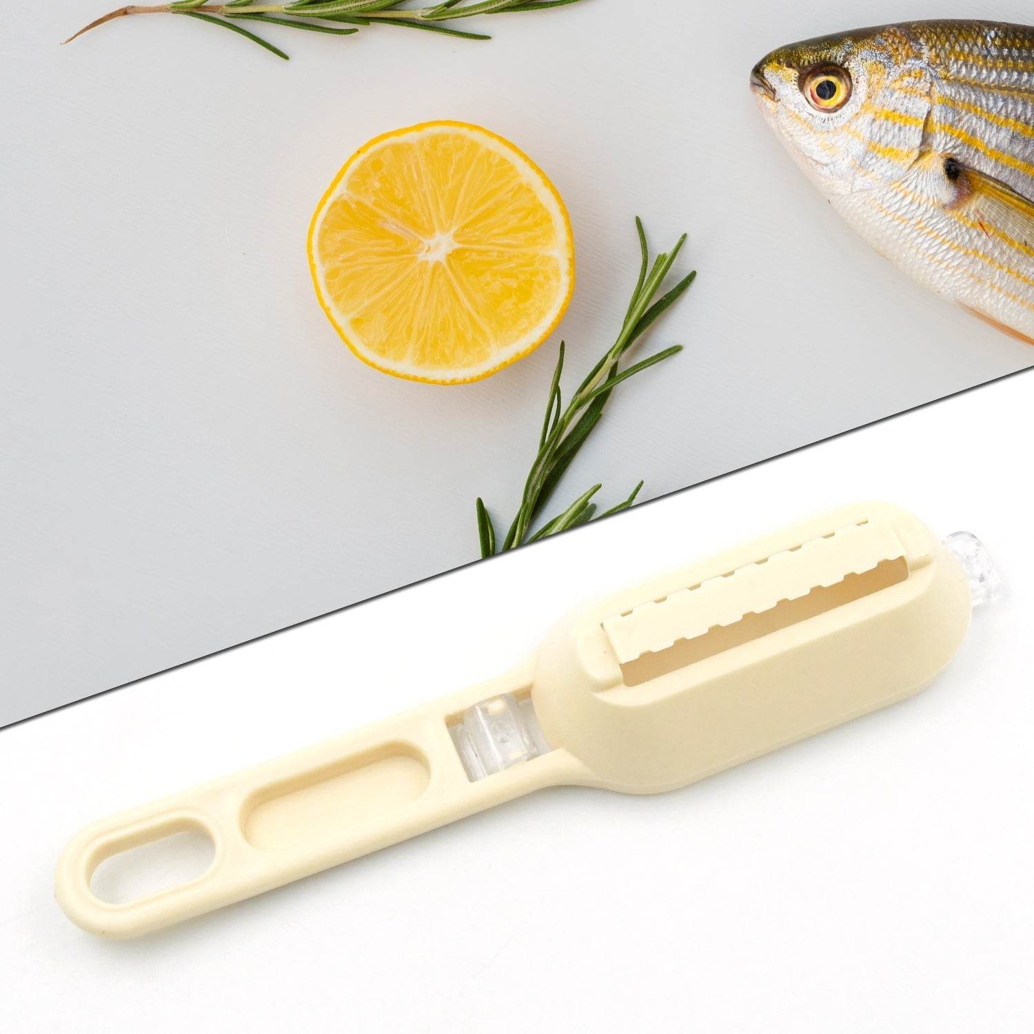 Effortless Fish Cleaning: Scraper, Grater & Brush in One (1 Pc) - infinityexculsivestore.com