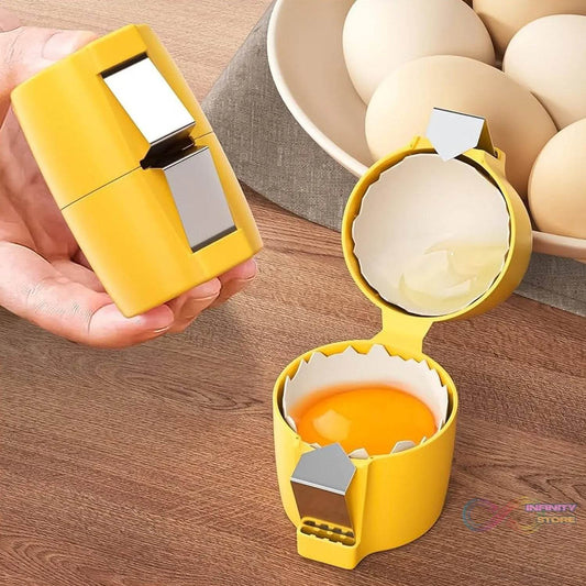 Egg Shell Opener Egg Cracker Tool for Raw Eggs Handheld (1 Pc) - infinityexculsivestore.com