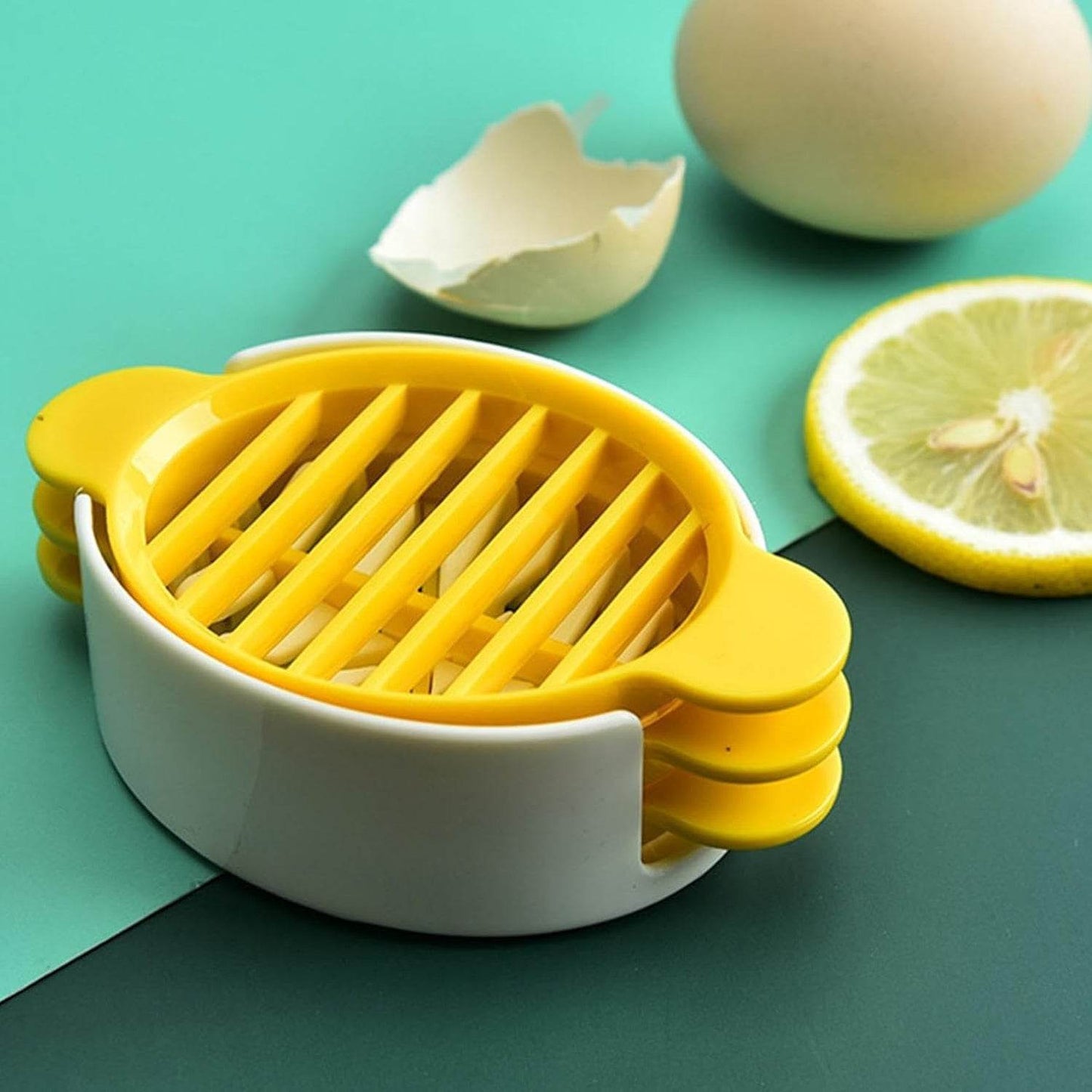Egg Slicer, 3 in 1 Boiled Egg Slicer, Egg Slicer, Preserved Egg Slicer, Home Restaurant Kitchen Tool (1 Pc) - infinityexculsivestore.com