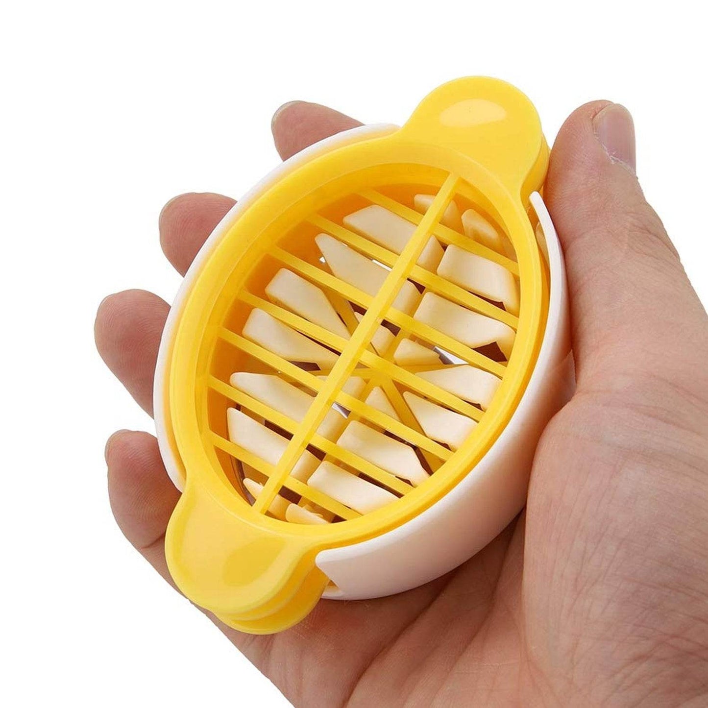 Egg Slicer, 3 in 1 Boiled Egg Slicer, Egg Slicer, Preserved Egg Slicer, Home Restaurant Kitchen Tool (1 Pc) - infinityexculsivestore.com