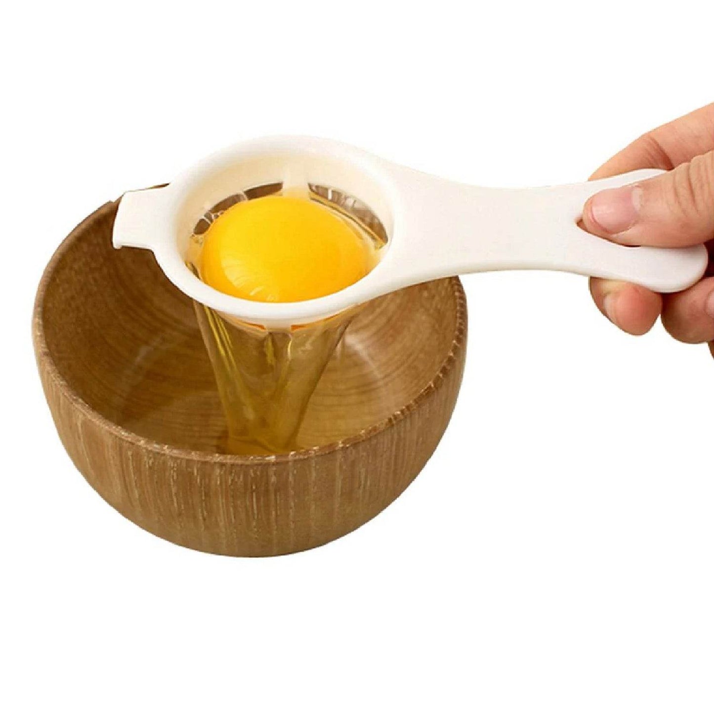 Egg Yolk Separator, Egg White Yolk Filter Separator, Egg Strainer Spoon Filter Egg Divider - infinityexculsivestore.com