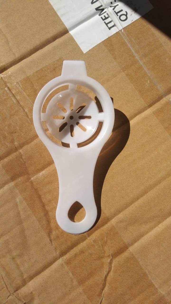 Egg Yolk Separator, Egg White Yolk Filter Separator, Egg Strainer Spoon Filter Egg Divider - infinityexculsivestore.com