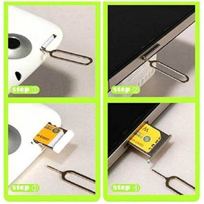 Ejector Pin Key Open Tool for All Mobiles Andriod Sim Adapter (6 Piece) - infinityexculsivestore.com