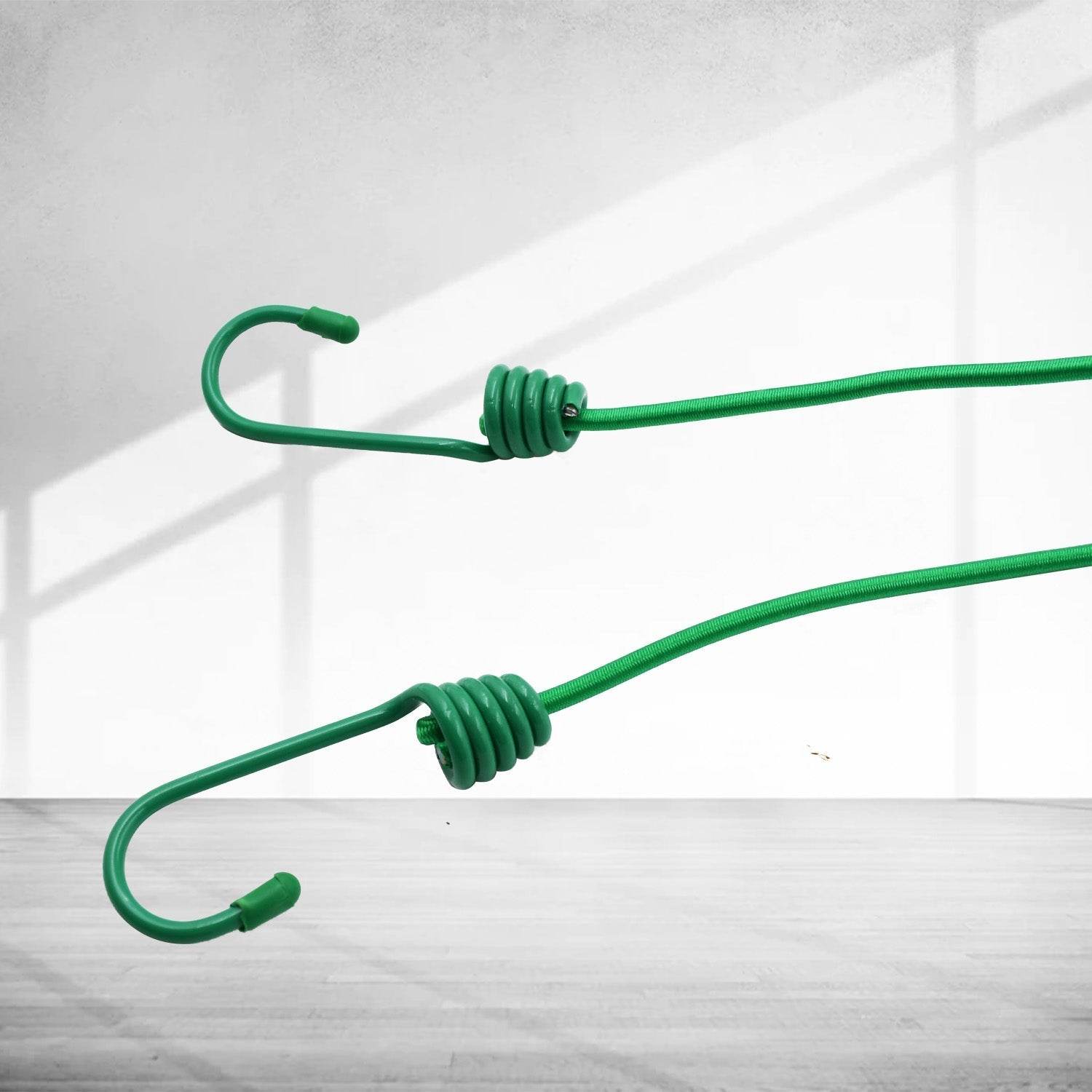 Elastic Cloth Drying Rope with 12 Metal Clip Portable Clothes line For Home & Travel - infinityexculsivestore.com