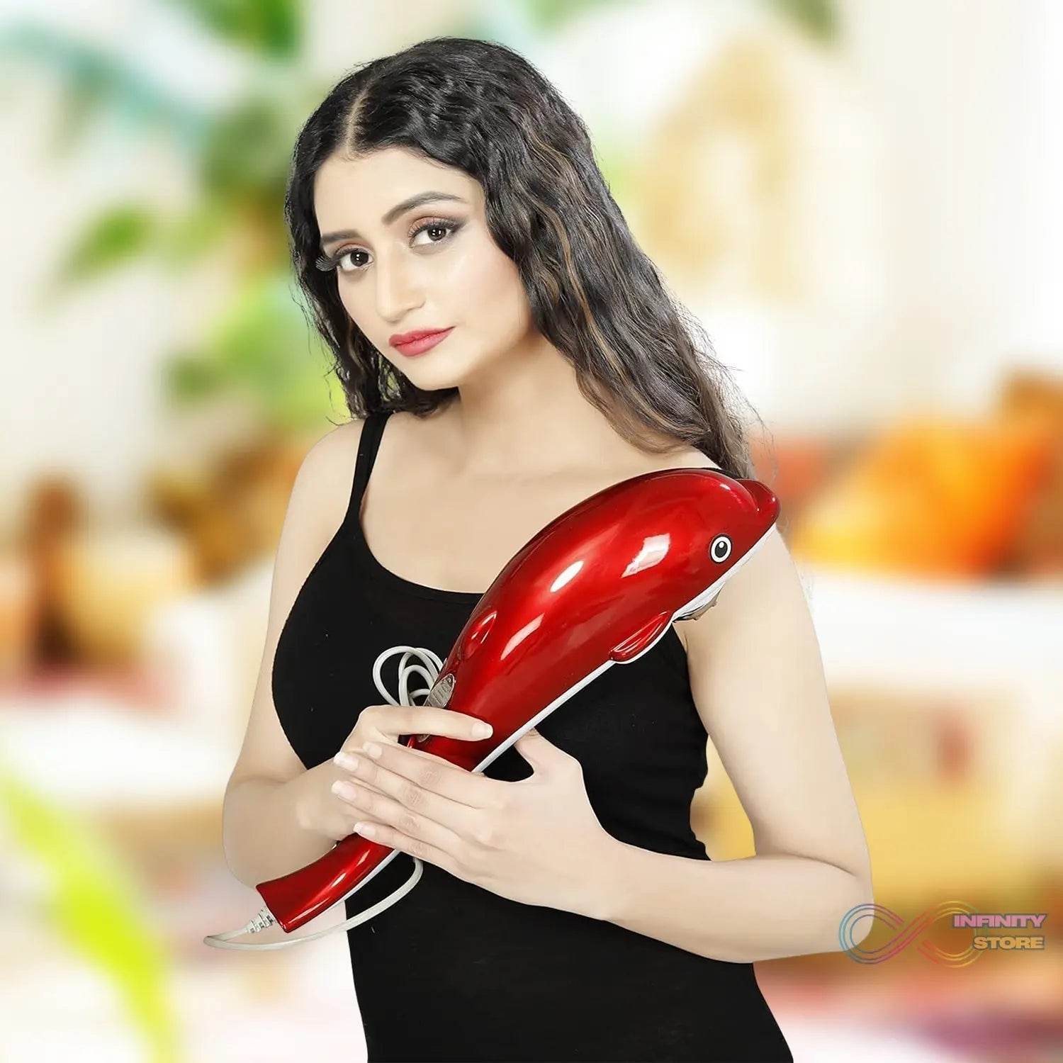 Electric Dolphin Handheld Massager (1 Pc) - infinityexculsivestore.com