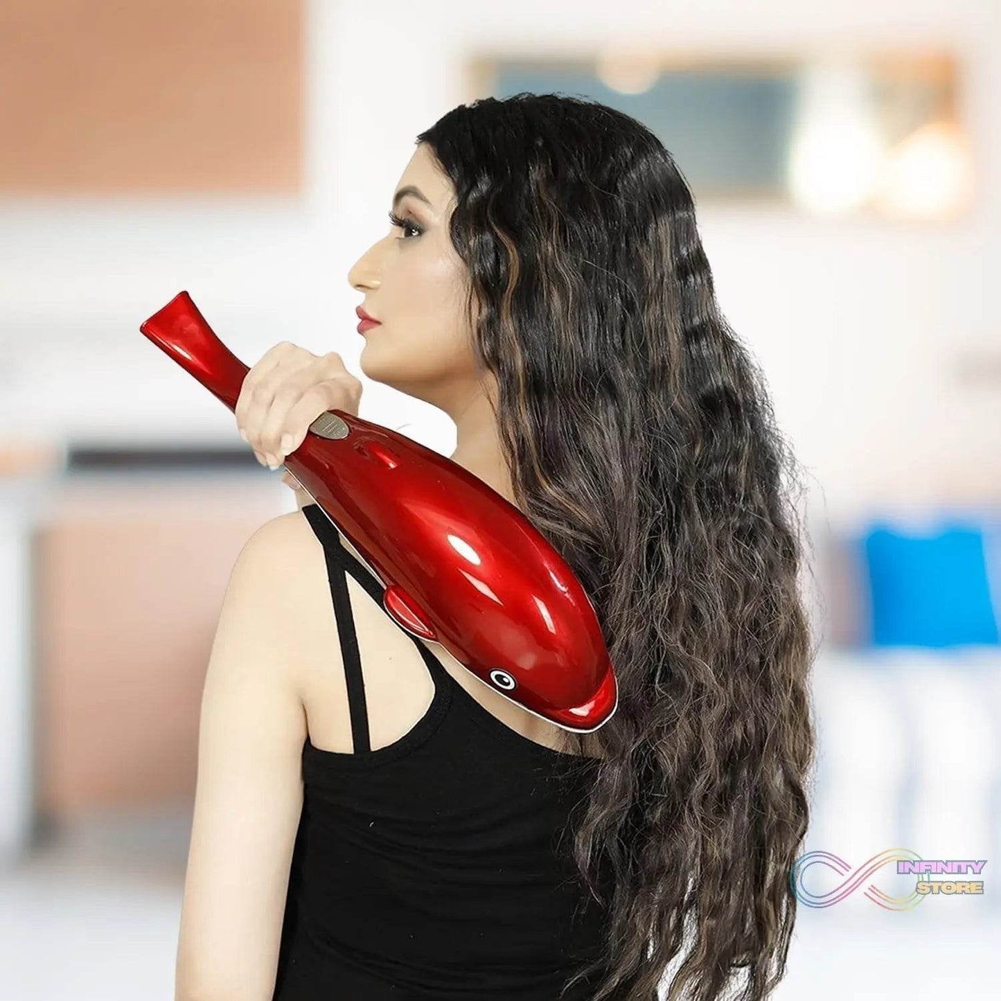 Electric Dolphin Handheld Massager (1 Pc) - infinityexculsivestore.com