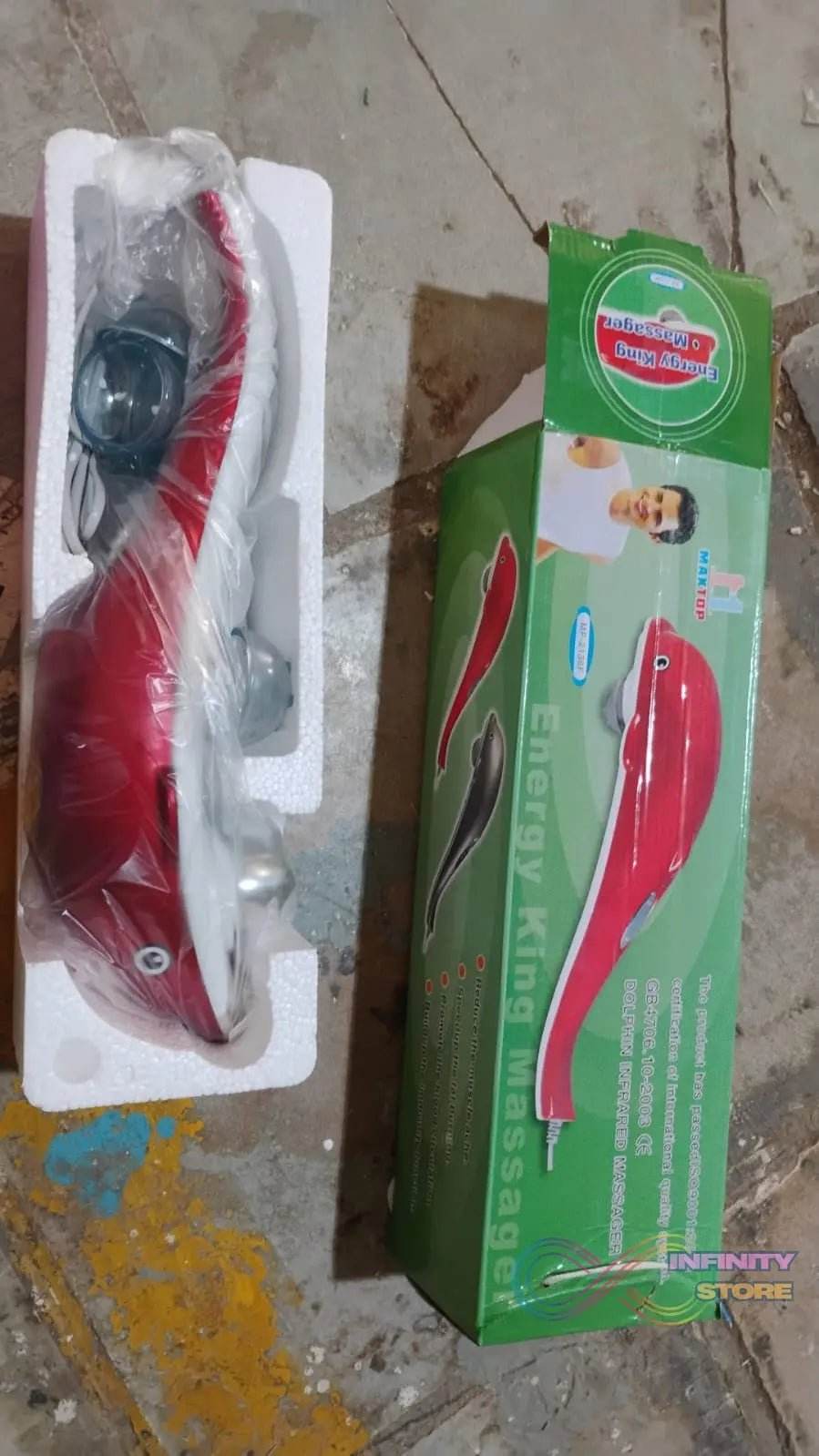 Electric Dolphin Handheld Massager (1 Pc) - infinityexculsivestore.com