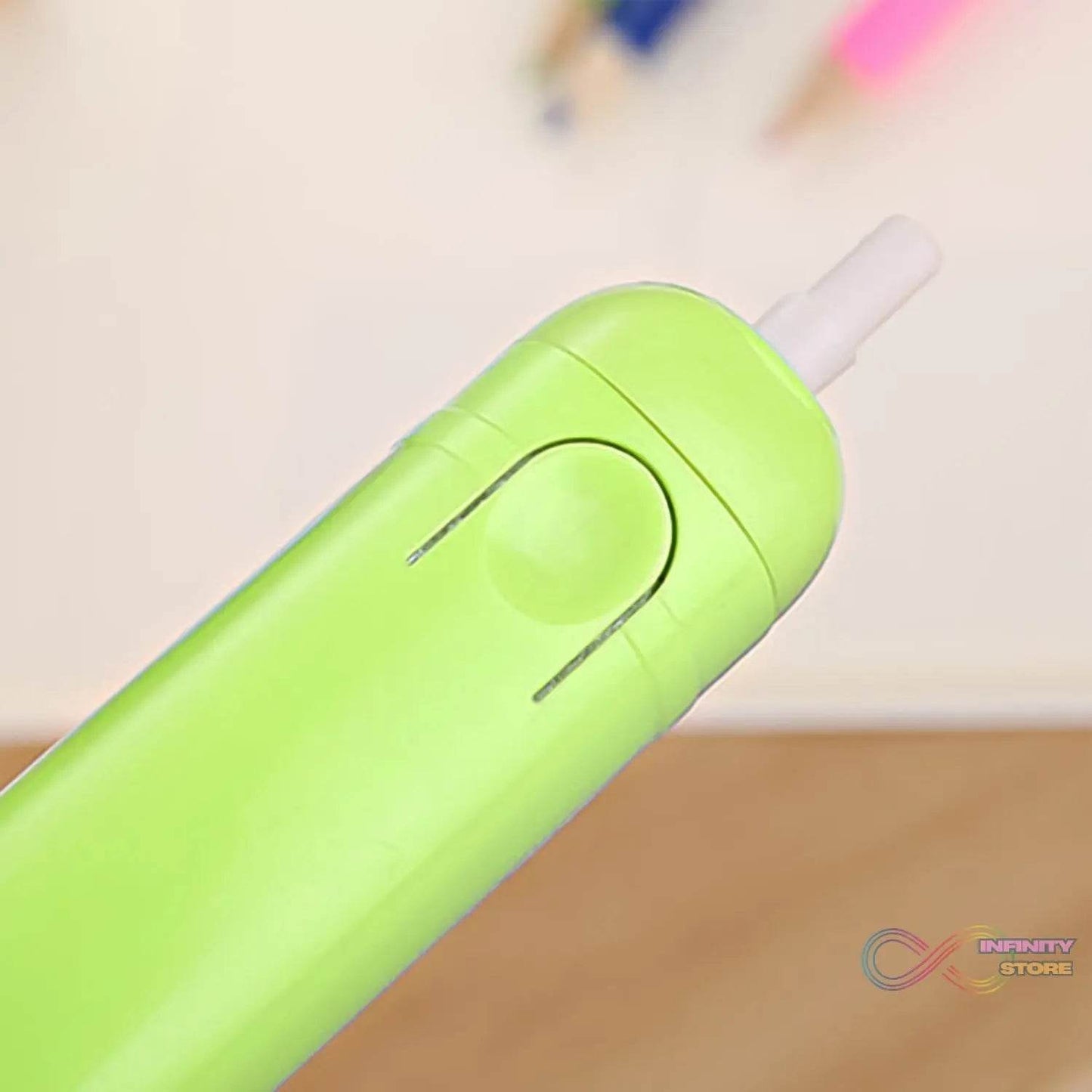 Electric Eraser Kit Automatic Pencil Eraser Battery Operated with 12 Eraser Refills - infinityexculsivestore.com