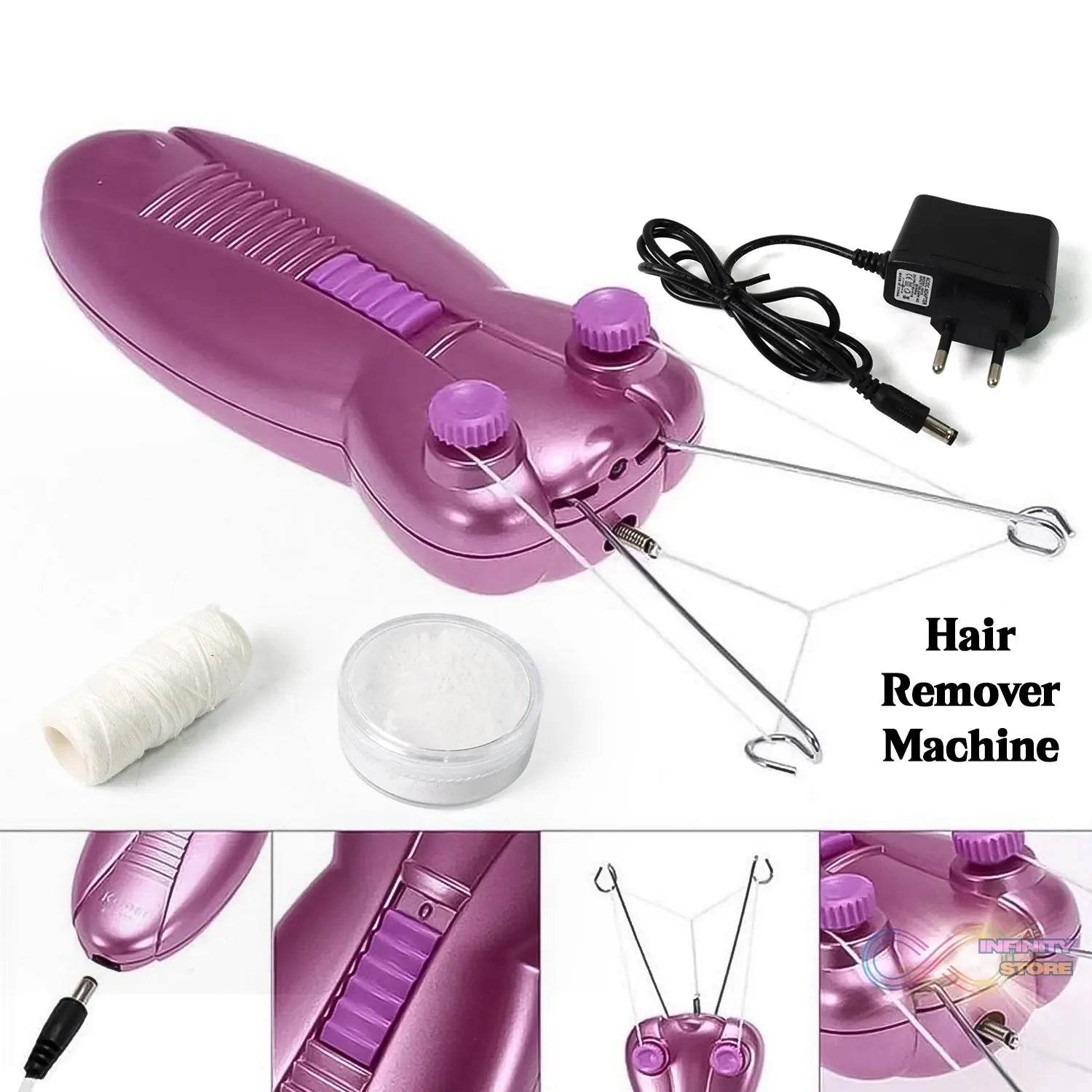 Electric Facial Hair Remover Machine (1 Set) - infinityexculsivestore.com