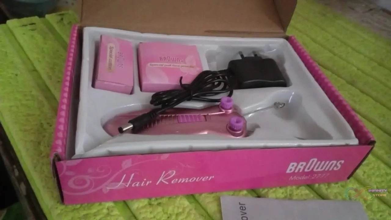 Electric Facial Hair Remover Machine (1 Set) - infinityexculsivestore.com