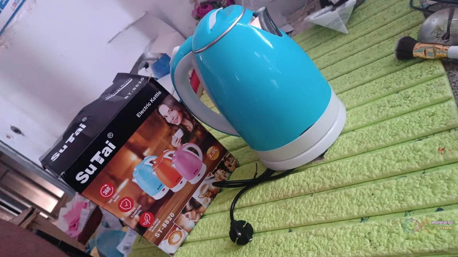 Electric Kettle Boil Dry Protection & Auto-Shut Off (1500-2000W / 2 Ltr.) - infinityexculsivestore.com